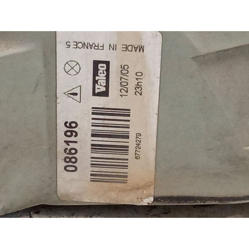 Recambio de faro izquierdo para renault clio i (b/c57_, 5/357_) 1.2 (5/357y, 5/357k) referencia OEM IAM 086196  