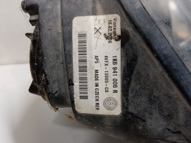 Recambio de faro derecho para volkswagen golf v (1k1) 1.9 tdi 4motion referencia OEM IAM 1K6941006R  