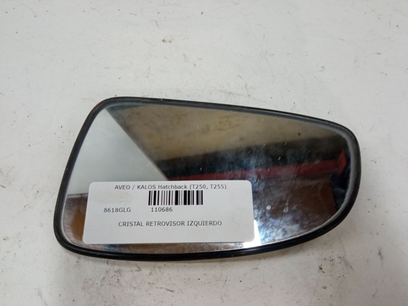 Recambio de cristal retrovisor izquierdo para chevrolet aveo / kalos hatchback (t250, t255) 1.4 referencia OEM IAM   