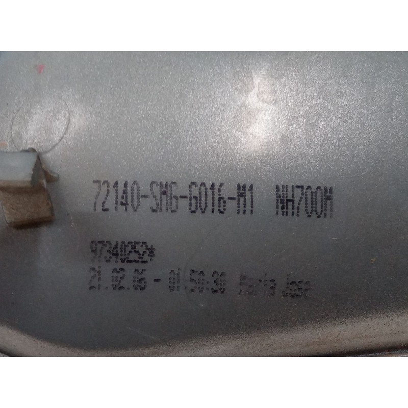 Recambio de maneta exterior puerta delantera derecha para honda civic viii hatchback (fn, fk) 2.2 ctdi (fk3) referencia OEM IAM 