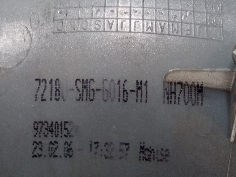 Recambio de maneta exterior puerta delantera izquierda para honda civic viii hatchback (fn, fk) 2.2 ctdi (fk3) referencia OEM IA