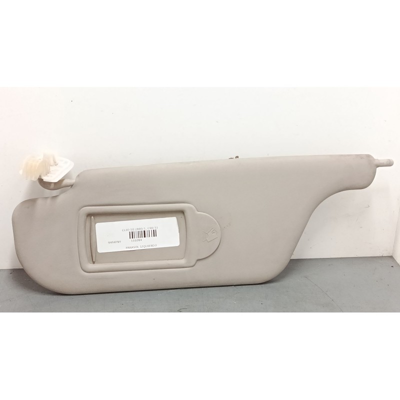 Recambio de parasol izquierdo para renault clio iii (br0/1, cr0/1) 1.5 dci (c/br0g, c/br1g) referencia OEM IAM   
