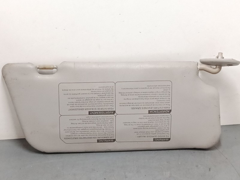 Recambio de parasol izquierdo para suzuki vitara cabrio (et) 2.0 hdi (se 420hdi) referencia OEM IAM   
