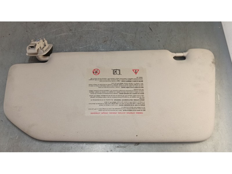 Recambio de parasol derecho para renault grand scénic iii (jz0/1_) 2.0 dci (jz0y) referencia OEM IAM   