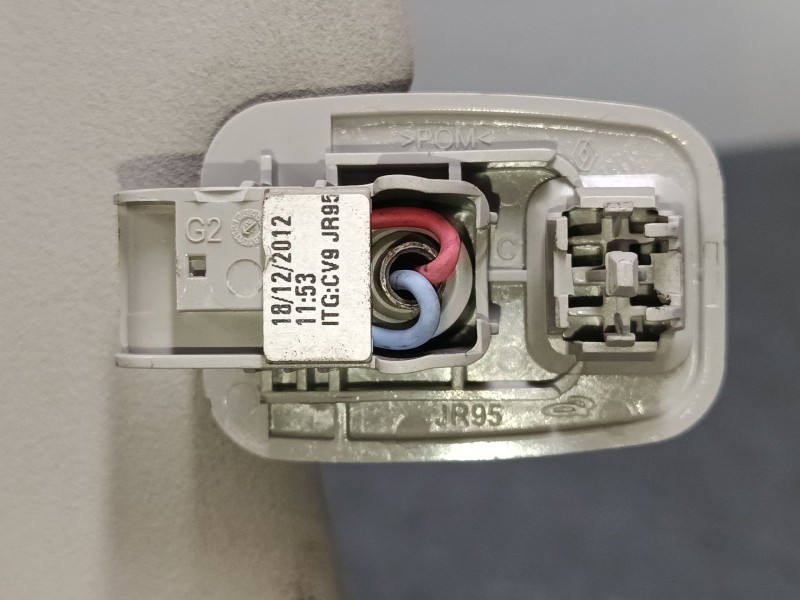 Recambio de parasol izquierdo para renault grand scénic iii (jz0/1_) 2.0 dci (jz0y) referencia OEM IAM   