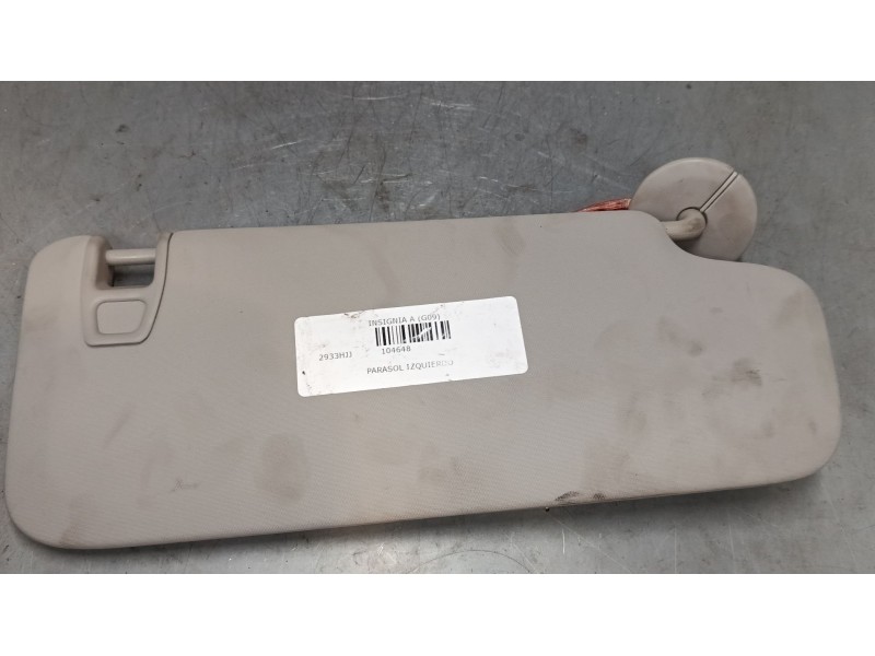 Recambio de parasol izquierdo para opel insignia a (g09) 2.0 cdti (68) referencia OEM IAM   