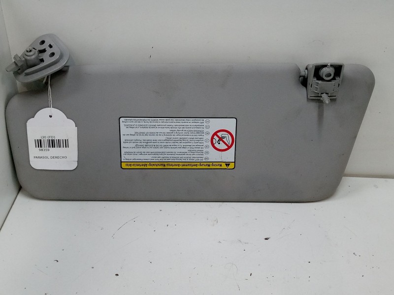 Recambio de parasol derecho para hyundai i30 (fd) 1.4 referencia OEM IAM   