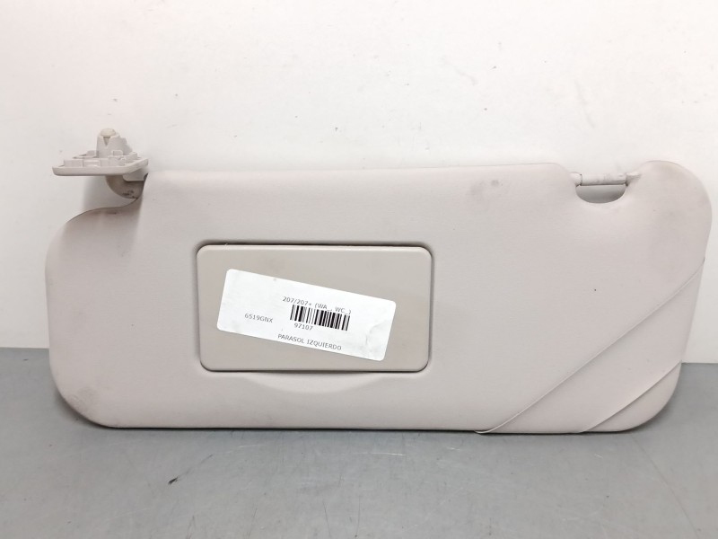 Recambio de parasol izquierdo para peugeot 207/207+ (wa_, wc_) 1.6 hdi referencia OEM IAM   