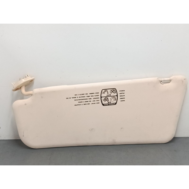 Recambio de parasol derecho para citroën berlingo / berlingo first monospace (mf_, gjk_, gfk_) 1.6 hdi 90 (mf9hx) referencia OEM