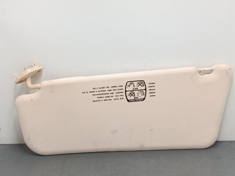 Recambio de parasol derecho para citroën berlingo / berlingo first monospace (mf_, gjk_, gfk_) 1.6 hdi 90 (mf9hx) referencia OEM