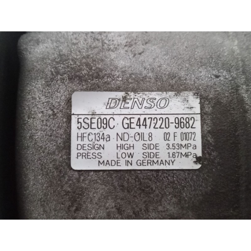 Recambio de compresor a/a para smart forfour (454) 1.5 (454.032) referencia OEM IAM GE4472209682 A4542300111 