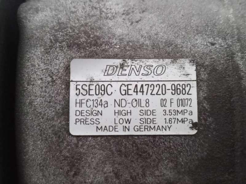 Recambio de compresor a/a para smart forfour (454) 1.5 (454.032) referencia OEM IAM GE4472209682 A4542300111 