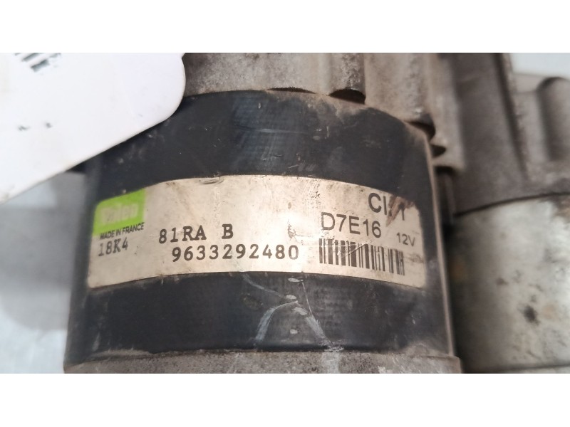 Recambio de motor arranque para citroën c3 i (fc_, fn_) 1.4 i referencia OEM IAM 9633292480  