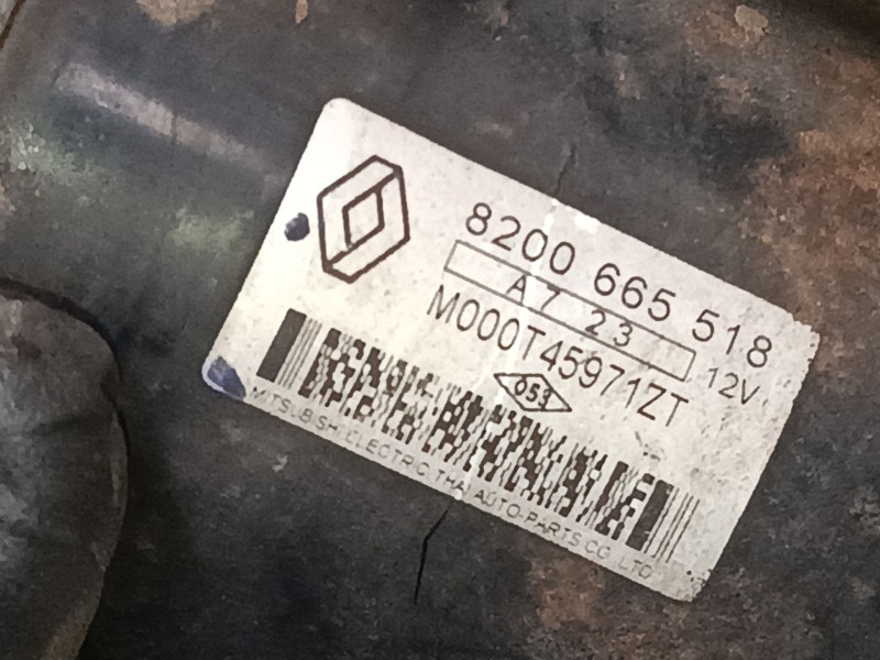 Recambio de motor arranque para renault scénic ii (jm0/1_) 1.6 16v (jm1r) referencia OEM IAM 8200665518  