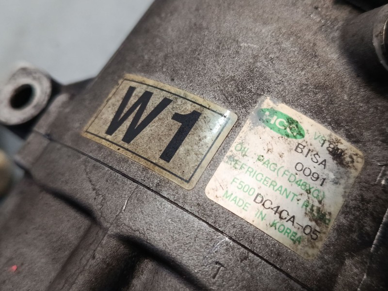 Recambio de compresor a/a para hyundai sonata v (nf) 2.0 crdi referencia OEM IAM F500DC4CA05  