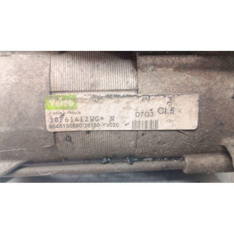 Recambio de motor arranque para peugeot 207/207+ (wa_, wc_) 1.6 hdi referencia OEM IAM 9645100680  