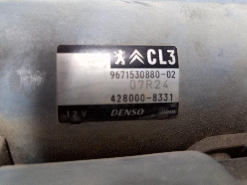Recambio de motor arranque para peugeot 108 1.2 referencia OEM IAM 967153088002  