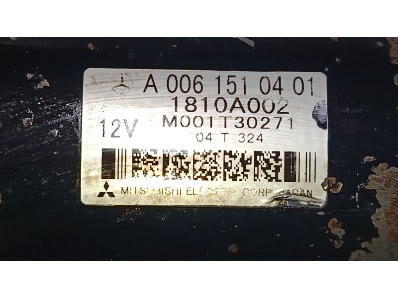 Recambio de motor arranque para smart forfour (454) 1.5 cdi (454.001) referencia OEM IAM A0061510401 1810a002 