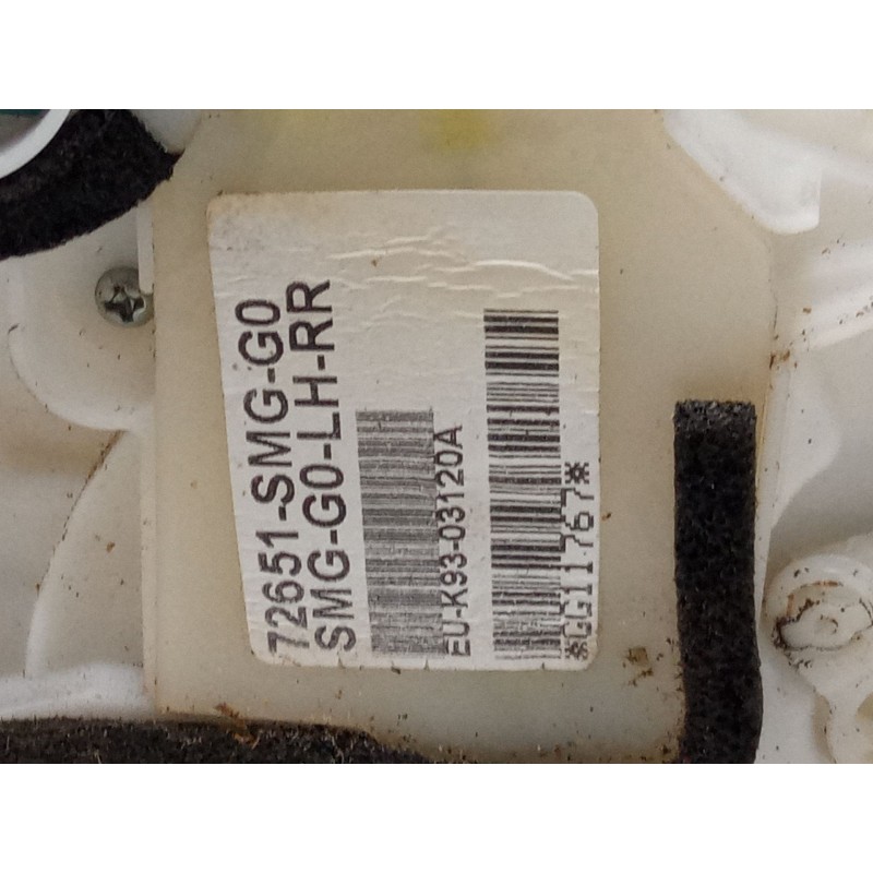 Recambio de cerradura puerta trasera izquierda para honda civic viii hatchback (fn, fk) 2.2 ctdi (fk3) referencia OEM IAM 72651S