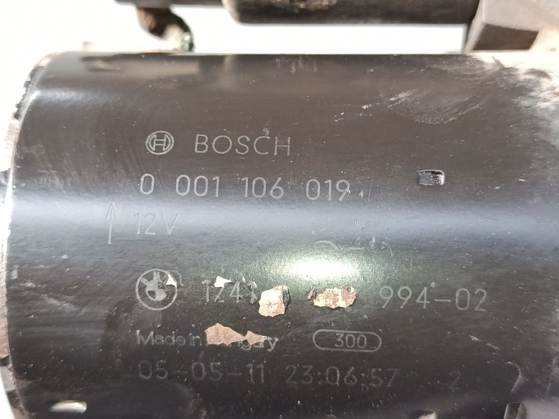 Recambio de motor arranque para mini mini (r50, r53) cooper referencia OEM IAM 0001106019  