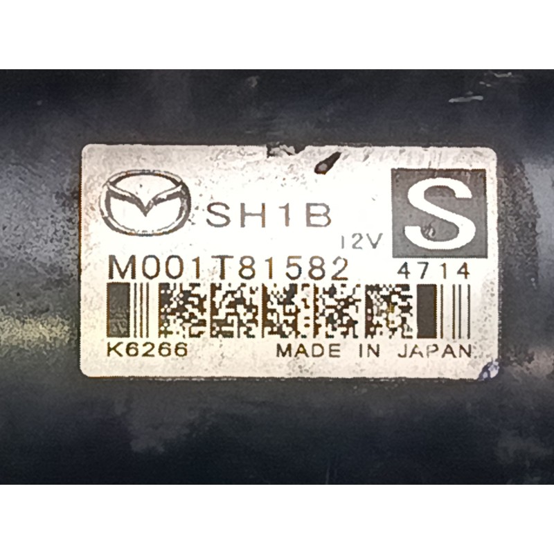 Recambio de motor arranque para mazda cx-5 (ke, gh) 2.2 d (ke2fw) referencia OEM IAM M001T81582  