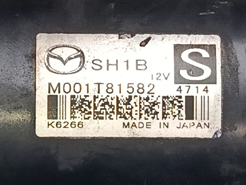 Recambio de motor arranque para mazda cx-5 (ke, gh) 2.2 d (ke2fw) referencia OEM IAM M001T81582  