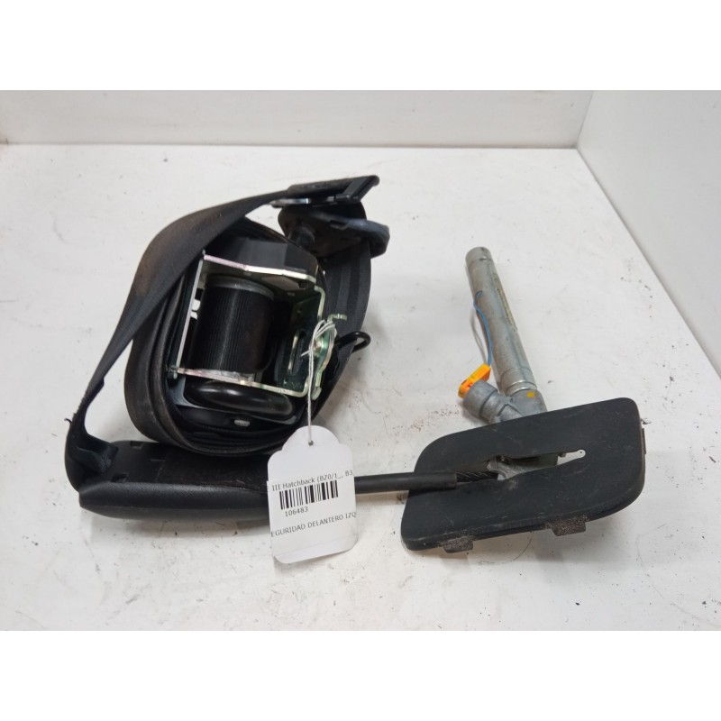 Recambio de cinturon seguridad delantero izquierdo para renault megane iii hatchback (bz0/1_, b3_) 1.6 16v (bz1b, bz1h) referenc