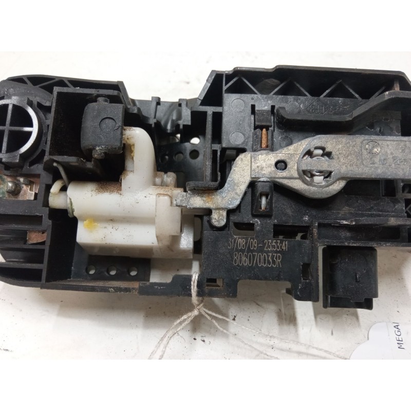 Recambio de maneta exterior puerta trasera izquierda para renault megane iii hatchback (bz0/1_, b3_) 1.6 16v (bz1b, bz1h) refere