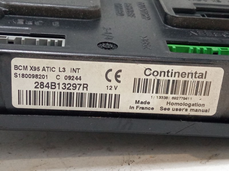 Recambio de bsi para renault megane iii hatchback (bz0/1_, b3_) 1.6 16v (bz1b, bz1h) referencia OEM IAM 284B13297R  