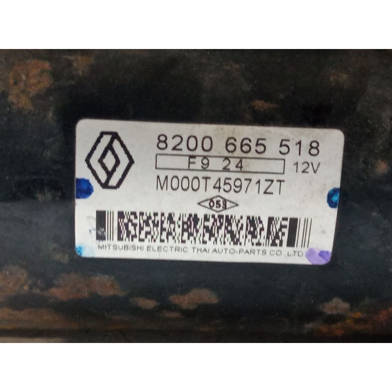Recambio de motor arranque para renault megane iii hatchback (bz0/1_, b3_) 1.6 16v (bz1b, bz1h) referencia OEM IAM 8200665518  