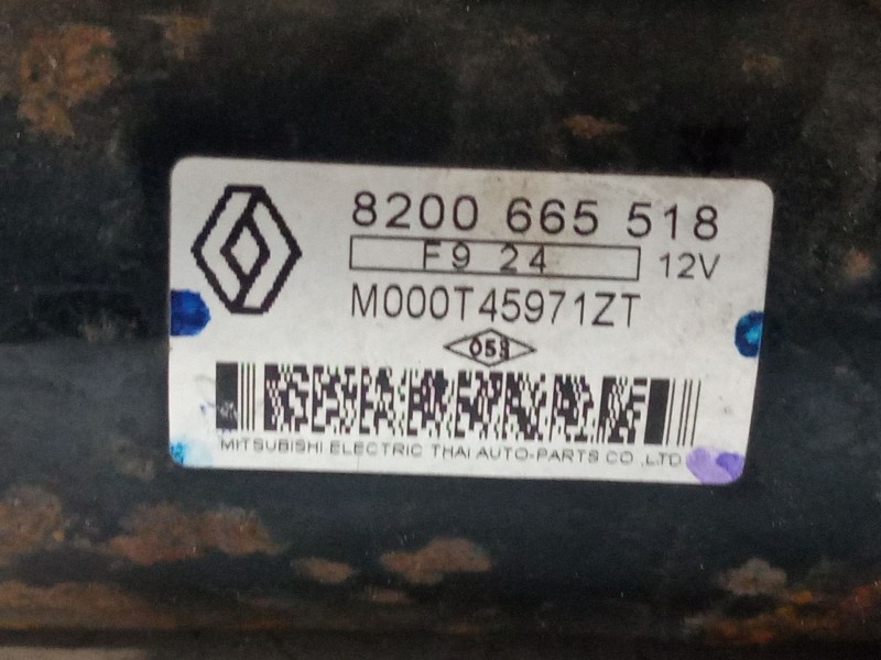 Recambio de motor arranque para renault megane iii hatchback (bz0/1_, b3_) 1.6 16v (bz1b, bz1h) referencia OEM IAM 8200665518  