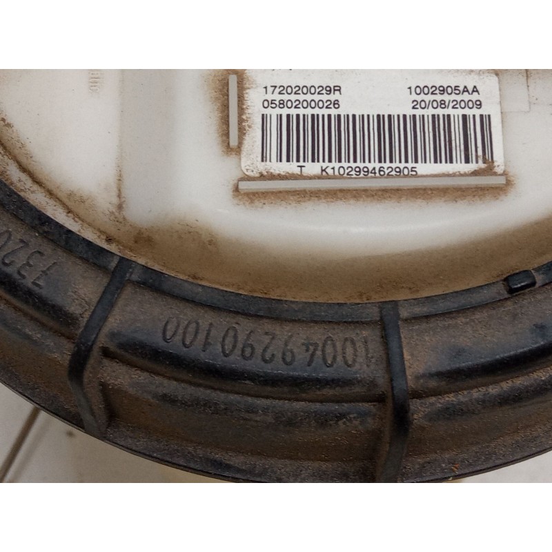 Recambio de aforador para renault megane iii hatchback (bz0/1_, b3_) 1.6 16v (bz1b, bz1h) referencia OEM IAM 172020029R  