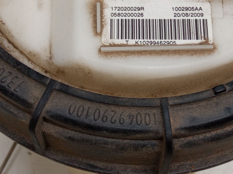 Recambio de aforador para renault megane iii hatchback (bz0/1_, b3_) 1.6 16v (bz1b, bz1h) referencia OEM IAM 172020029R  