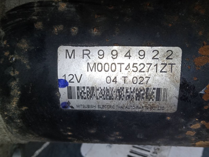 Recambio de motor arranque para smart forfour (454) 1.5 (454.032) referencia OEM IAM MR994922 M000T45271ZT 