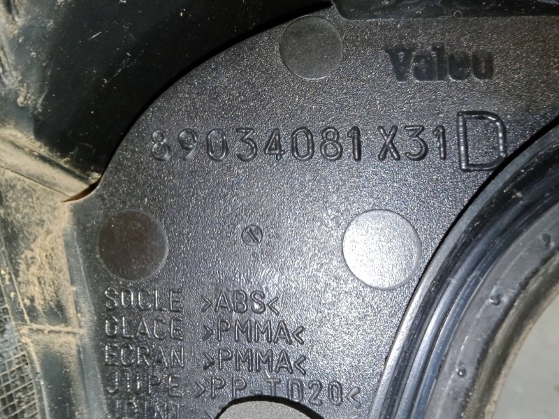 Recambio de piloto trasero porton derecho para citroën c5 ii (rc_) 1.6 hdi (rc8hzb) referencia OEM IAM 9650115980  