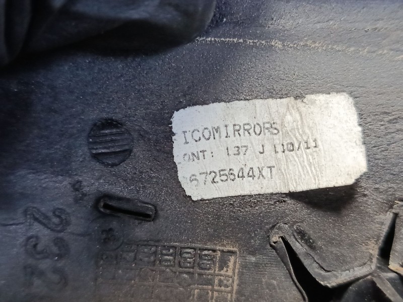 Recambio de retrovisor electrico izquierdo para peugeot 206 hatchback (2a/c) 1.4 i referencia OEM IAM 96725644XT  