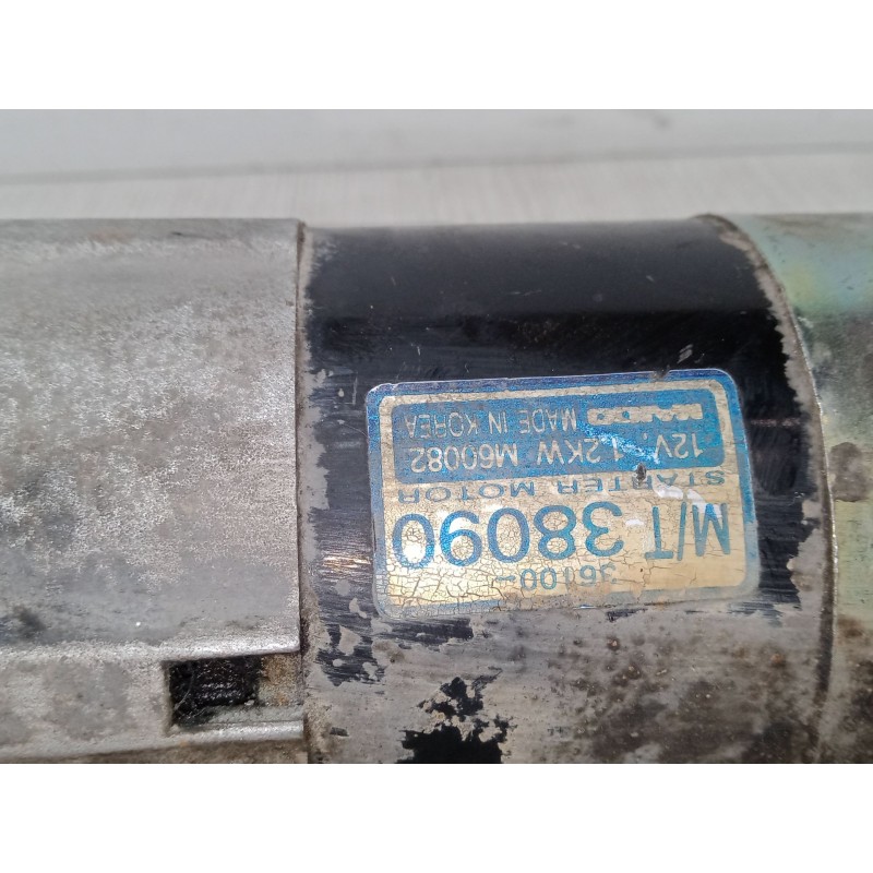 Recambio de motor arranque para hyundai santa fé i (sm) 2.4 16v referencia OEM IAM M/T38090  