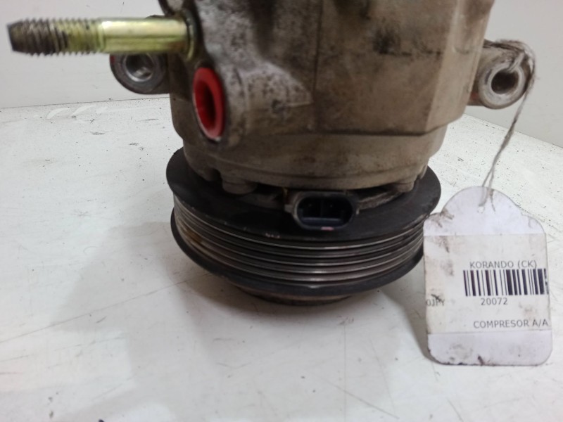 Recambio de compresor a/a para ssangyong korando (ck) 2.0 e-xdi referencia OEM IAM   