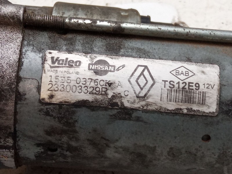 Recambio de motor arranque para dacia duster (hs_) 1.5 dci (hsaj) referencia OEM IAM 15E50376CKA 233003329R 