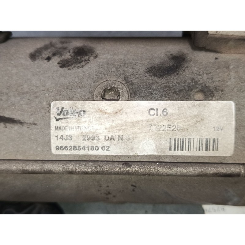 Recambio de motor arranque para citroën c4 picasso ii 1.6 hdi 90 referencia OEM IAM 966285418002  