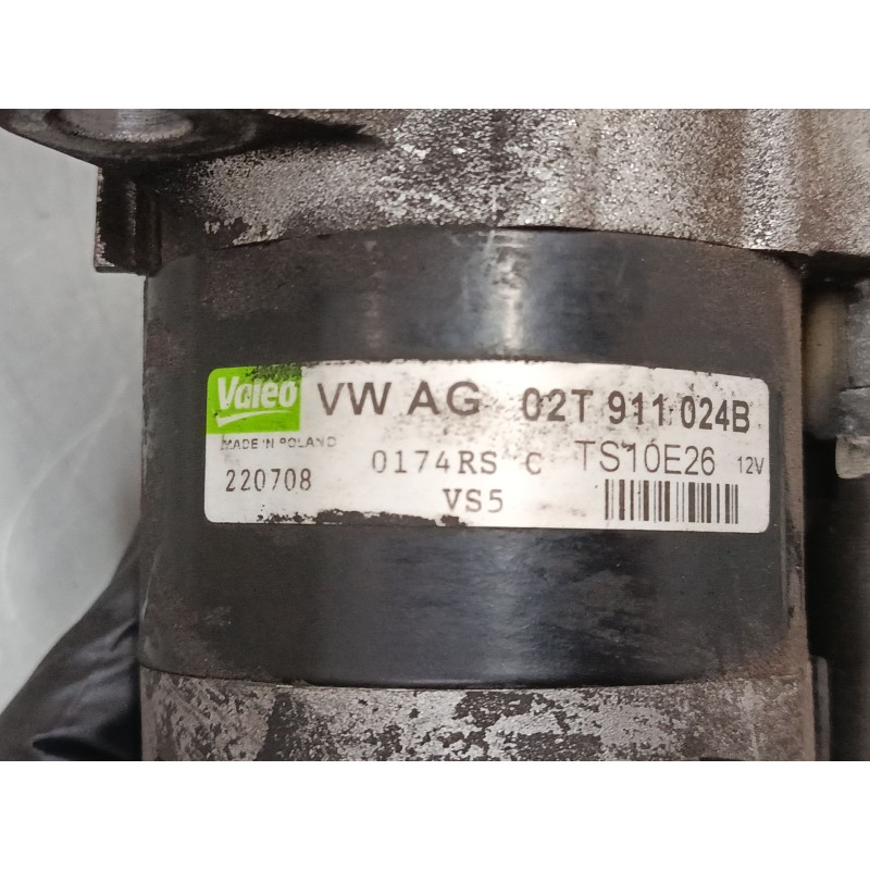 Recambio de motor arranque para seat ibiza iv sc (6j1, 6p5) 1.4 referencia OEM IAM 02T911024B TS10E26  