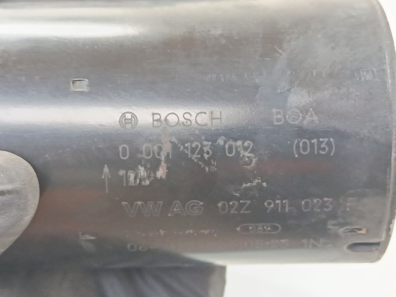 Recambio de motor arranque para volkswagen golf v (1k1) 1.9 tdi referencia OEM IAM 02Z911023  