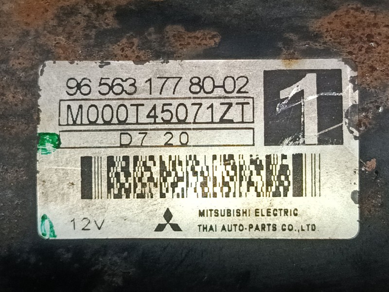 Recambio de motor arranque para peugeot 207/207+ (wa_, wc_) 1.4 referencia OEM IAM 965631778002  