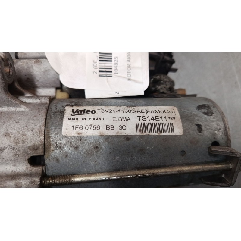 Recambio de motor arranque para mazda 2 (de_, dh_) 1.4 mzr-cd referencia OEM IAM 8V2111000AE TS14E11 