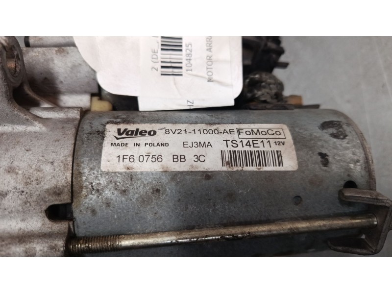 Recambio de motor arranque para mazda 2 (de_, dh_) 1.4 mzr-cd referencia OEM IAM 8V2111000AE TS14E11 