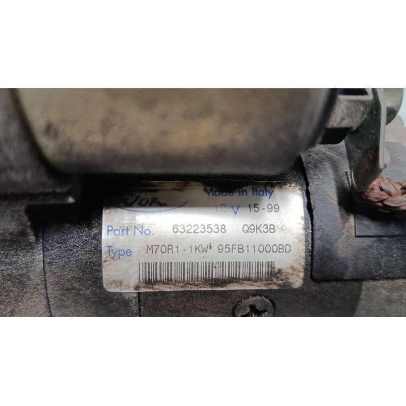 Recambio de motor arranque para ford fiesta iv (ja_, jb_) 1.3 i referencia OEM IAM 63223538  