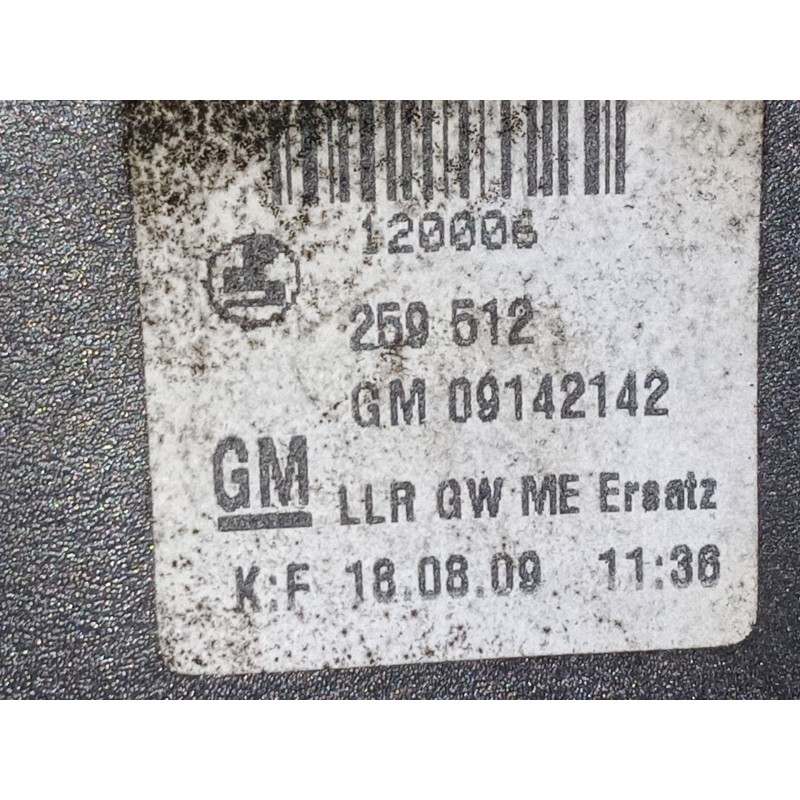 Recambio de retrovisor electrico derecho para opel astra g hatchback (t98) 1.6 16v (f08, f48) referencia OEM IAM 09142142 259512