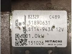 Recambio de motor arranque para fiat 500 (312_) 1.2 (312axa1a) referencia OEM IAM 51890631   2