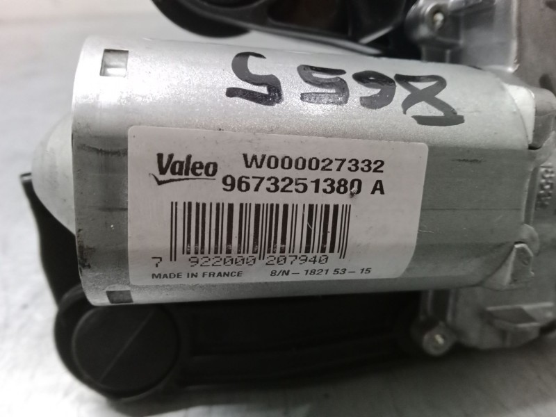 Recambio de motor limpia trasero para peugeot 208 i (ca_, cc_) 1.2 vti 82 referencia OEM IAM 9673251380A W000027332 