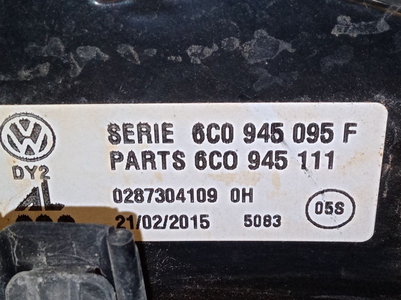 Recambio de piloto trasero izquierdo para volkswagen polo v (6r1, 6c1) 1.4 tdi referencia OEM IAM 6C0945095F  